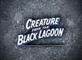 Creature from the Black Lagoon Logo Shelf Art, Movie Room Display, Diorama Title Display, product image 1