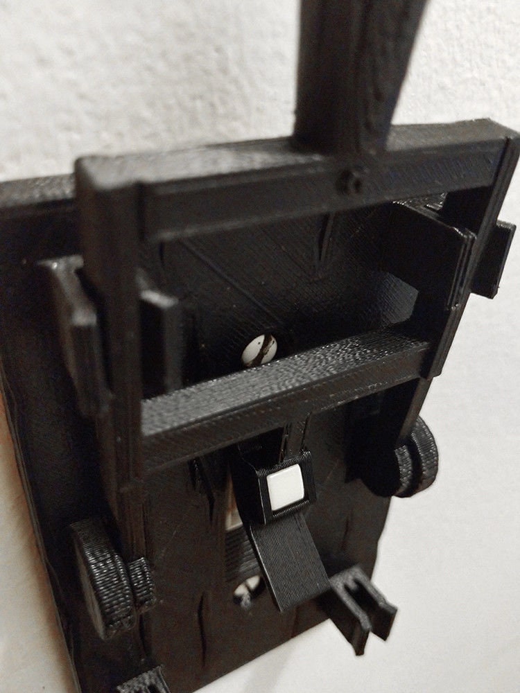 Frankenstein Light Switch 3D Printed Light Switch Cover and Handle, Frankenstein Mad Scientist Kids Bed Room, product image 7