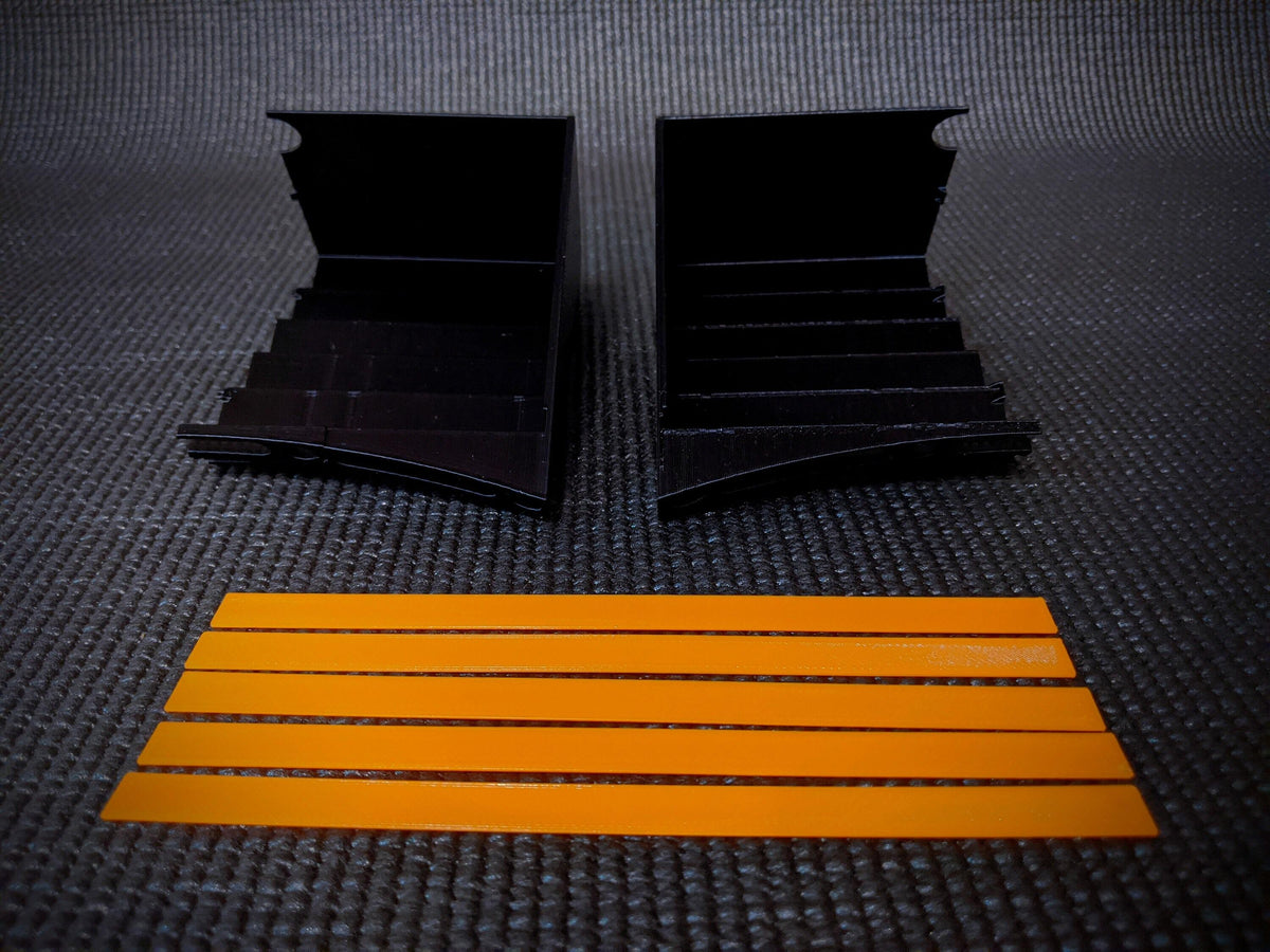 Sci-Fi Empire Steps Backdrop Imperial Carbonite Character Stand 3.75" or 6" Figures Diorama, product image 3
