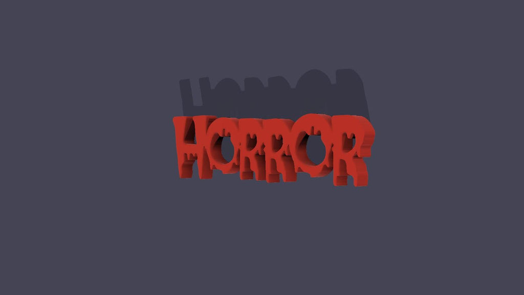 Horror Shelf Sign — image 7 of 8