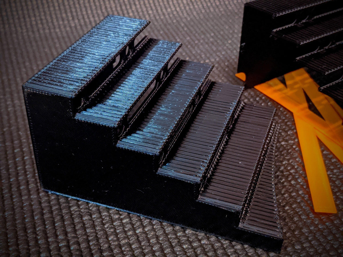 Sci-Fi Empire Steps Backdrop Imperial Carbonite Character Stand 3.75" or 6" Figures Diorama, product image 8