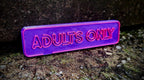Adults Only Shelf Sign – Neon Style — image 2 of 3