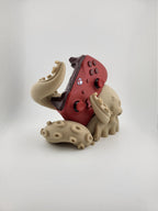 Skull & Tentacle Xbox Controller Stand – Creepy Cute Gamer Decor – 3D Printed Fantasy Stand – Halloween Gaming Gift