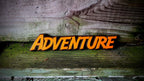 Adventure Shelf Sign — image 3 of 3