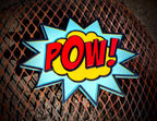 Comic Book POW Sign | Retro Pop Art Wall Decor