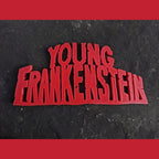 Young Frankenstein Movie Logo Shelf Display, Glow in the Dark