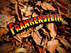 Frankenstein Dripping Letters Sign – Retro Horror Halloween Decor, product image 2