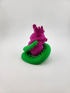 Polygonal Heart Vase with Tentacle Wrap Propagation Vase Stem Vase Unique Creepy Cute Decor Valentine’s Gift Weird Planter Geeky Room Accent