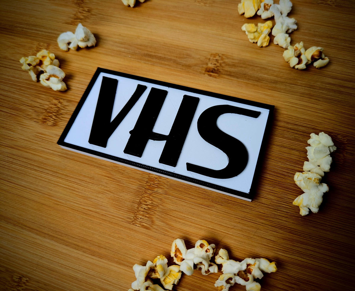 Retro VHS Sign – Vintage Style Movie Room Decor | 80s 90s Nostalgia Wall Art | Home Theater Gift for Film Lovers, product image 5