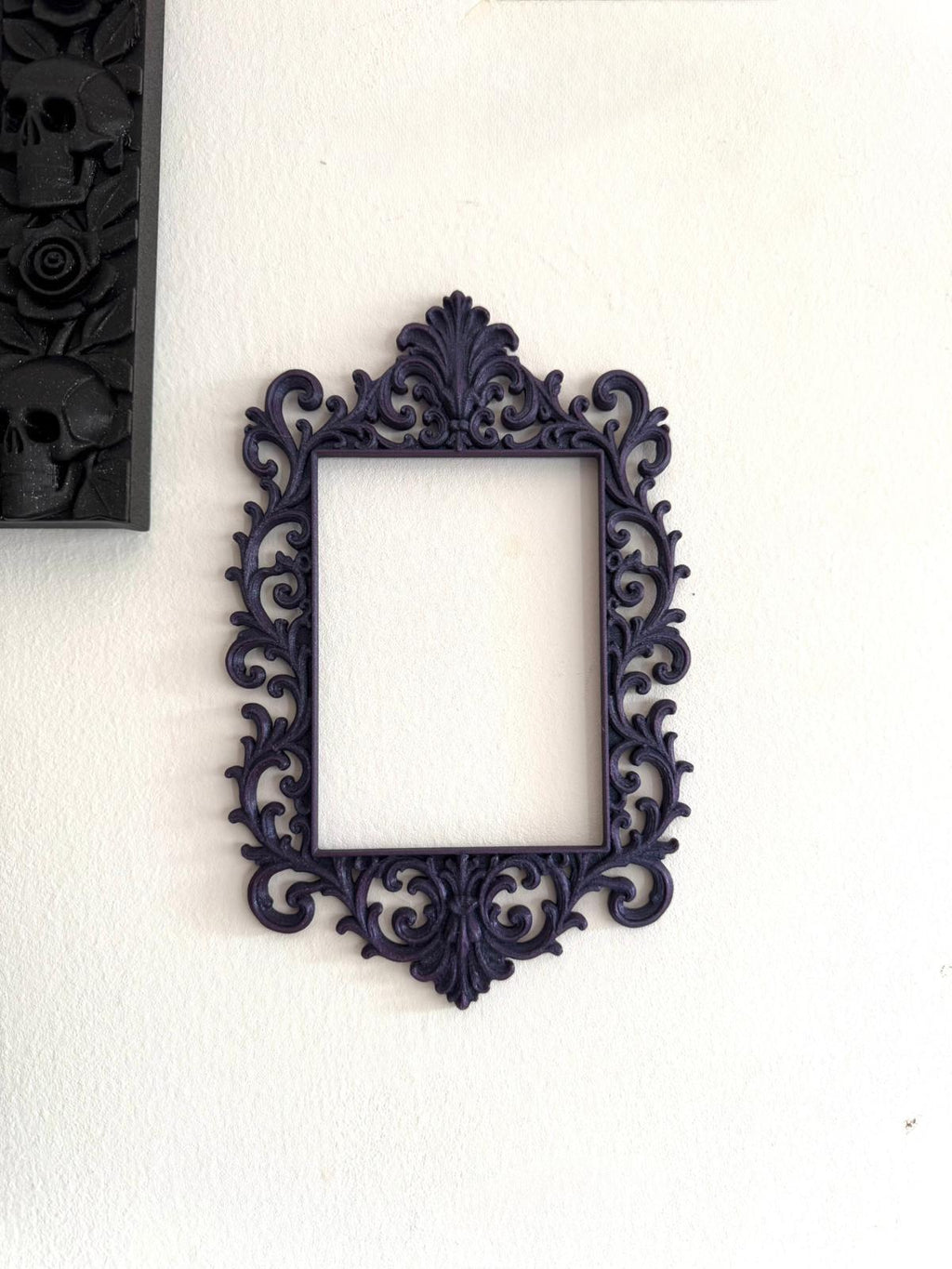 Victorian Gothic ornate rectangular wall frame — image 2 of 4