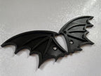 Bat Wings for Shoes – Lace-Up Gothic Shoe Accessories | Halloween Costume Add-On | Universal Fit for Boots, Sneakers & More
