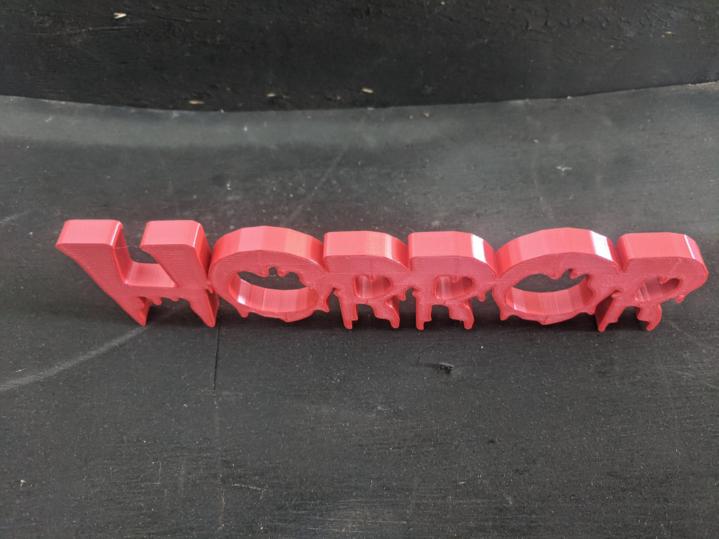 Horror Shelf Sign — image 2 of 8
