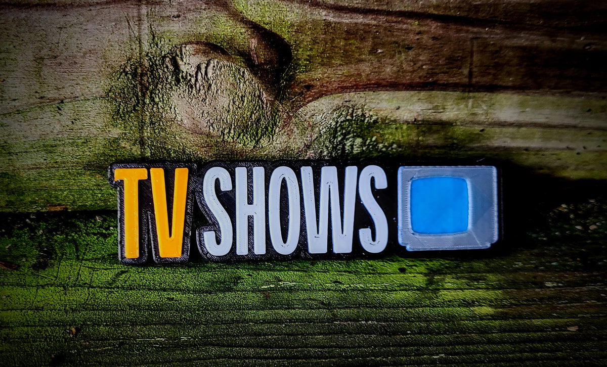 TV Shows Shelf Sign — image 3 of 3