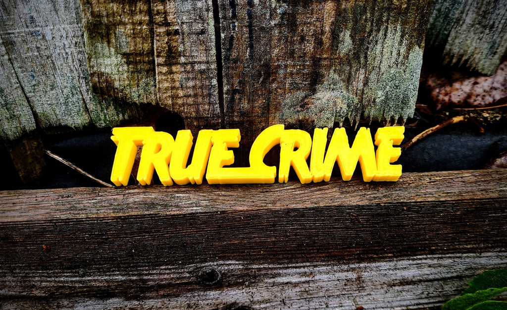 True Crime Shelf Sign — image 1 of 5