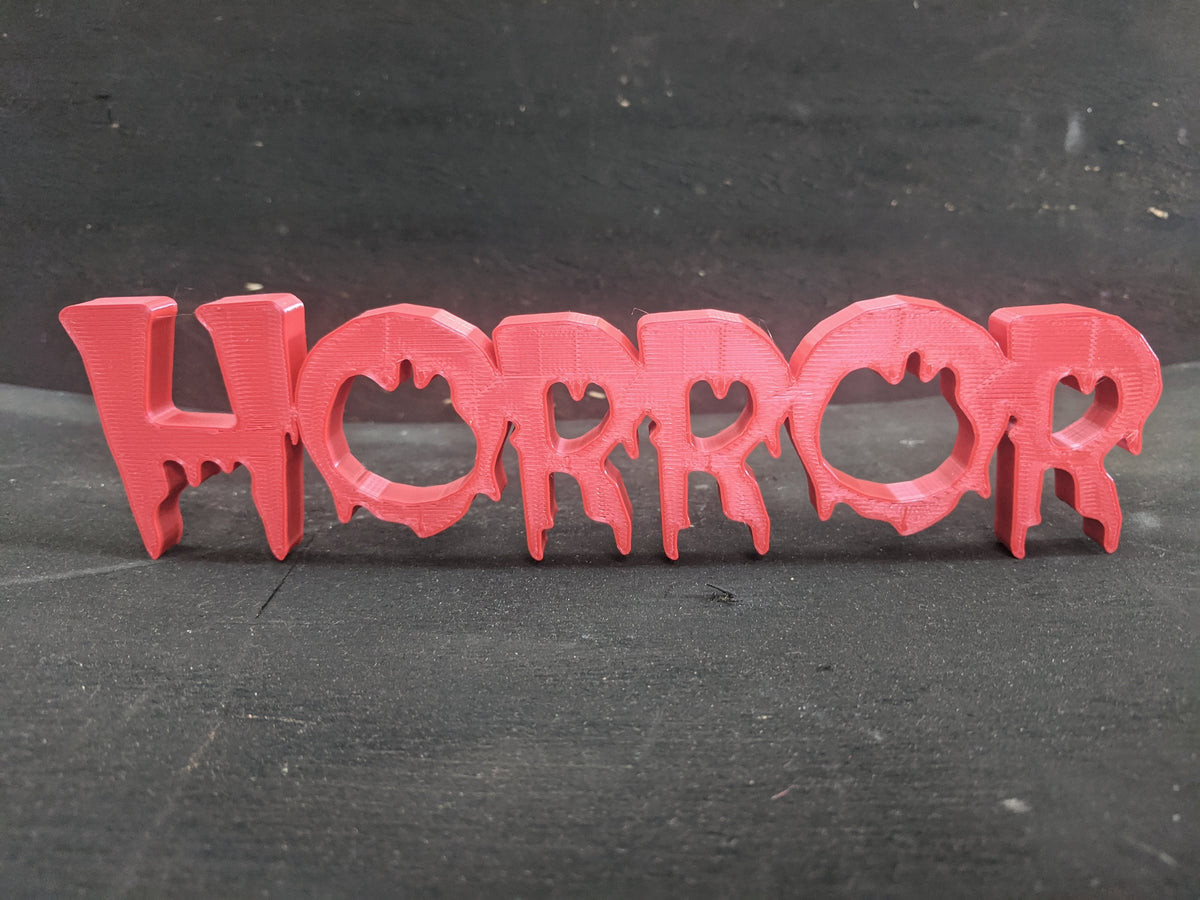 Horror Shelf Sign — image 1 of 8