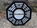 Dharma Initiative Octagon Sign – Island Station Inspired Shelf Display - Desk Art Cult Collection Sign
