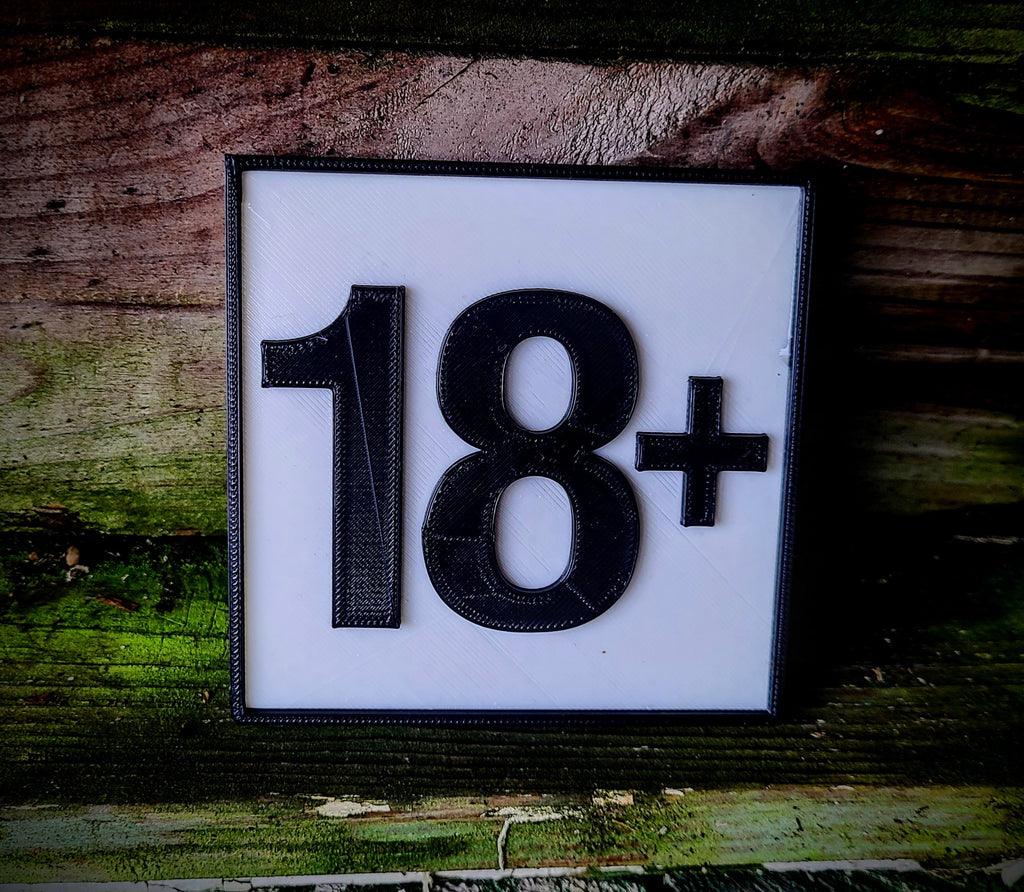 18+ Shelf Sign — image 3 of 3