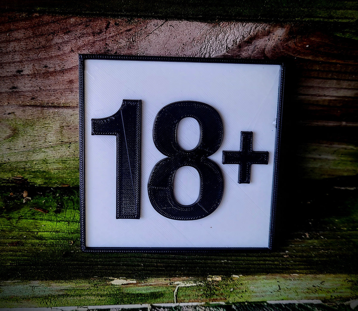 18+ Shelf Sign — image 3 of 3