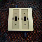 3D Printed Double Gang Frankenstein Light Switch Cover with Handles, product image 6