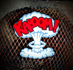 KABOOM! Comic Sound Effect Sign | Pop Art Party Decor
