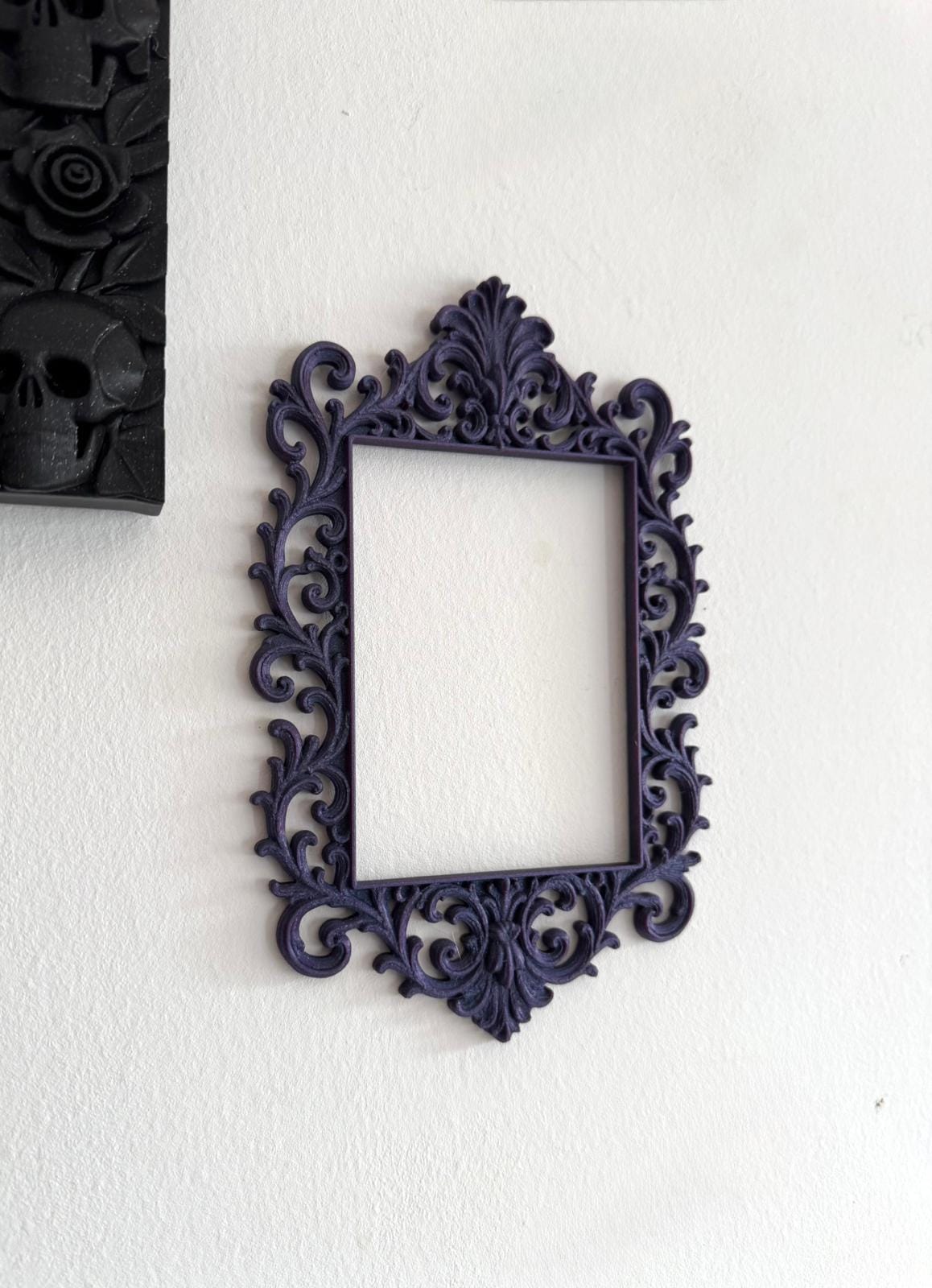 Victorian Gothic ornate rectangular wall frame — image 4 of 4