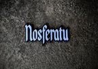 Nosferatu Shelf Art - Diorama Title Plaque - Classic Movie Logo Diorama - Count Orlok Vampire Dracula