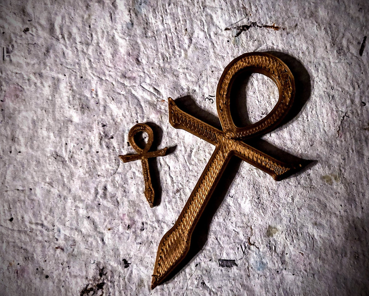 Egyptian Ankh Hieroglyph "Life" Crux Ansanta Talisman Egyptian Symbol of Vitality
