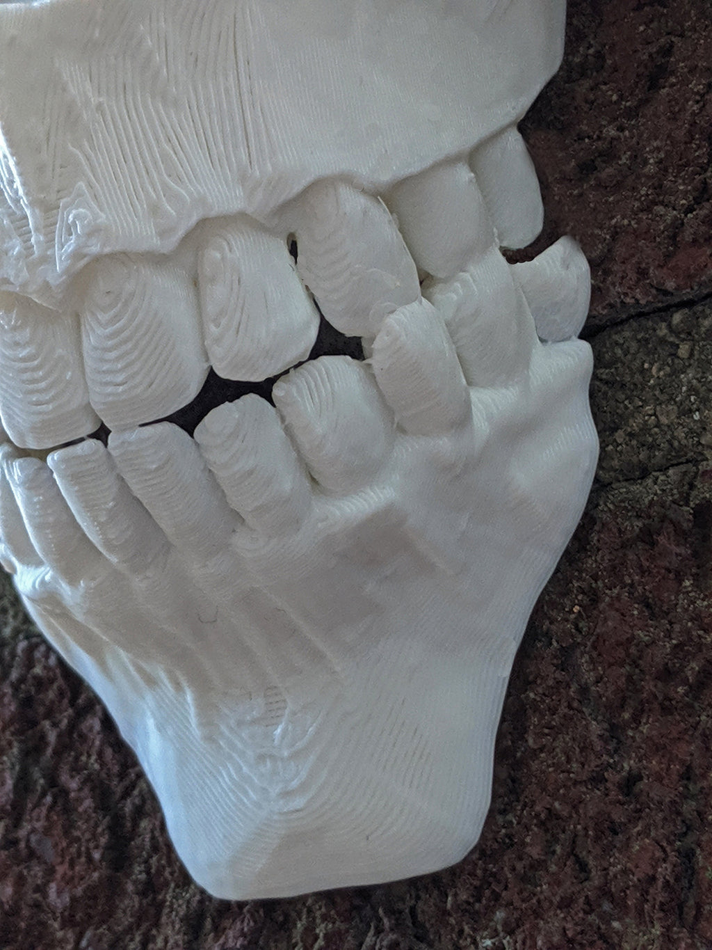 Wall Skull - 3D Printed Gothic Decoration