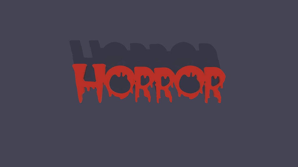Horror Shelf Sign — image 6 of 8