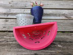 Hanging orchid pot with aerated lattice body — image 9 of 10