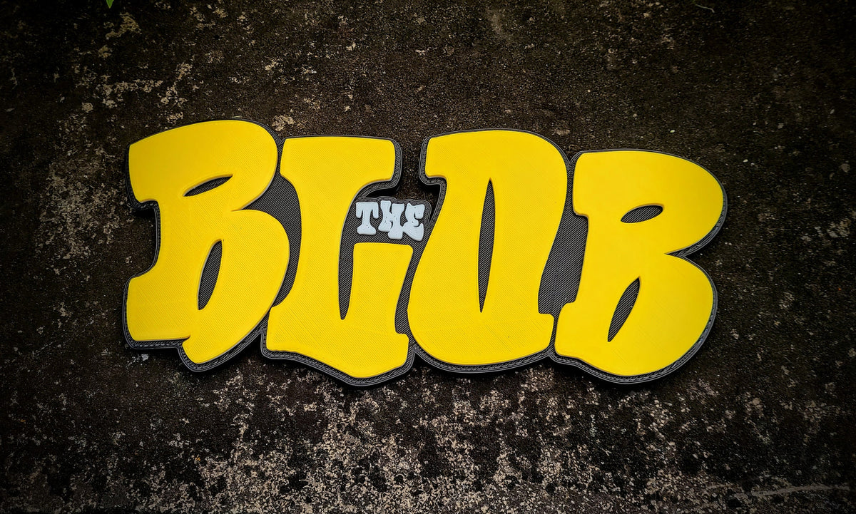 The Blob 1958 Film Sign – Movie Shelf Decor