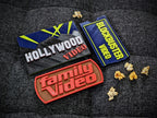 Movie Store Fan 3 Sign Set Shelf Display Collection Room Sign - Bookshelf Desk Decor for Blockbuster Fans