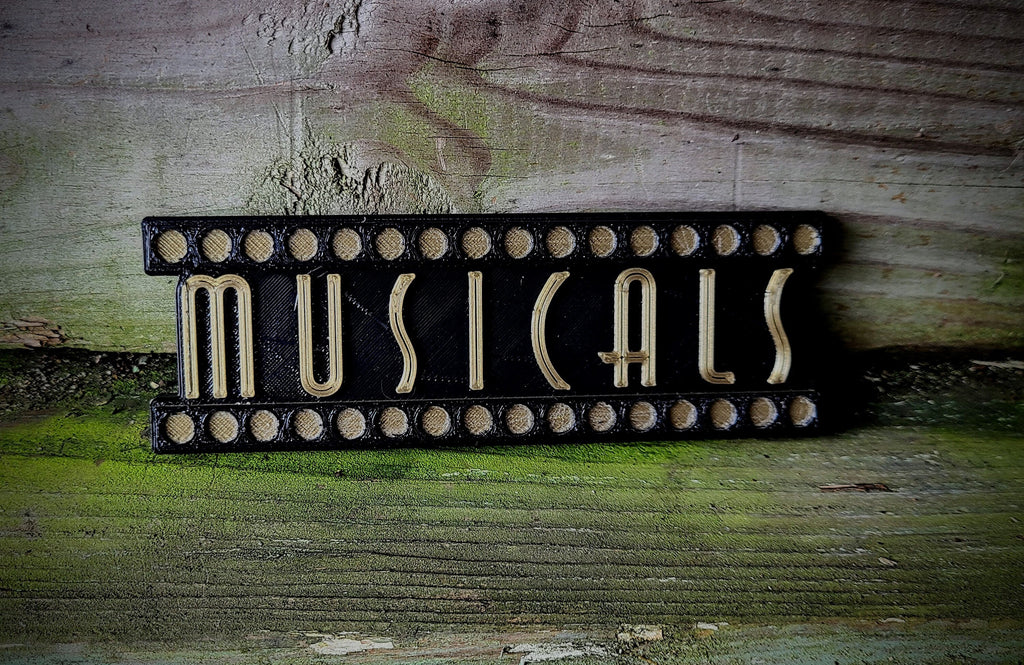 Musicals Shelf Sign — image 3 of 3