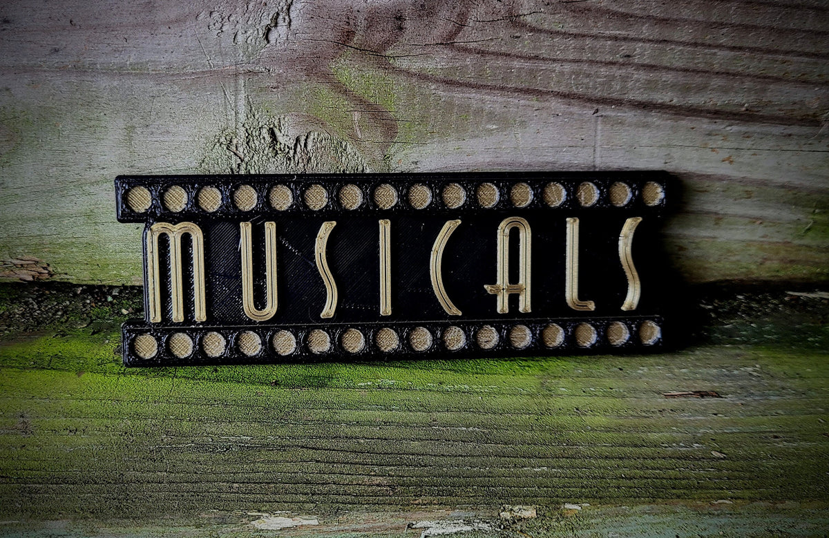 Musicals Shelf Sign — image 3 of 3