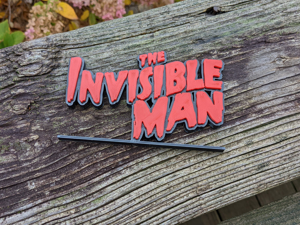 The Invisible Man - 1933 Vintage Film Title