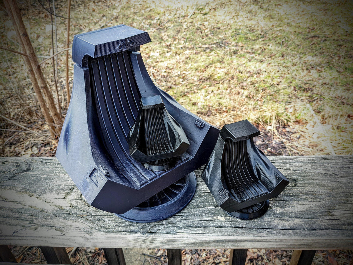 Sci-Fi Emperor Throne for 3.75, 6 & 12 Inch Action Figures – Display Chair Diorama Accessory, product image 2