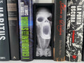 Zombie Skull Book Nook Insert – 3D Printed Horror Movie Bookshelf Decor | Screaming Skull Bookend | Gothic Halloween Gift