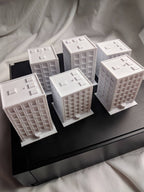 Monsterpocalypse Apartment Buildings Set, MonPoc 3D Printed Terrain, product image 9