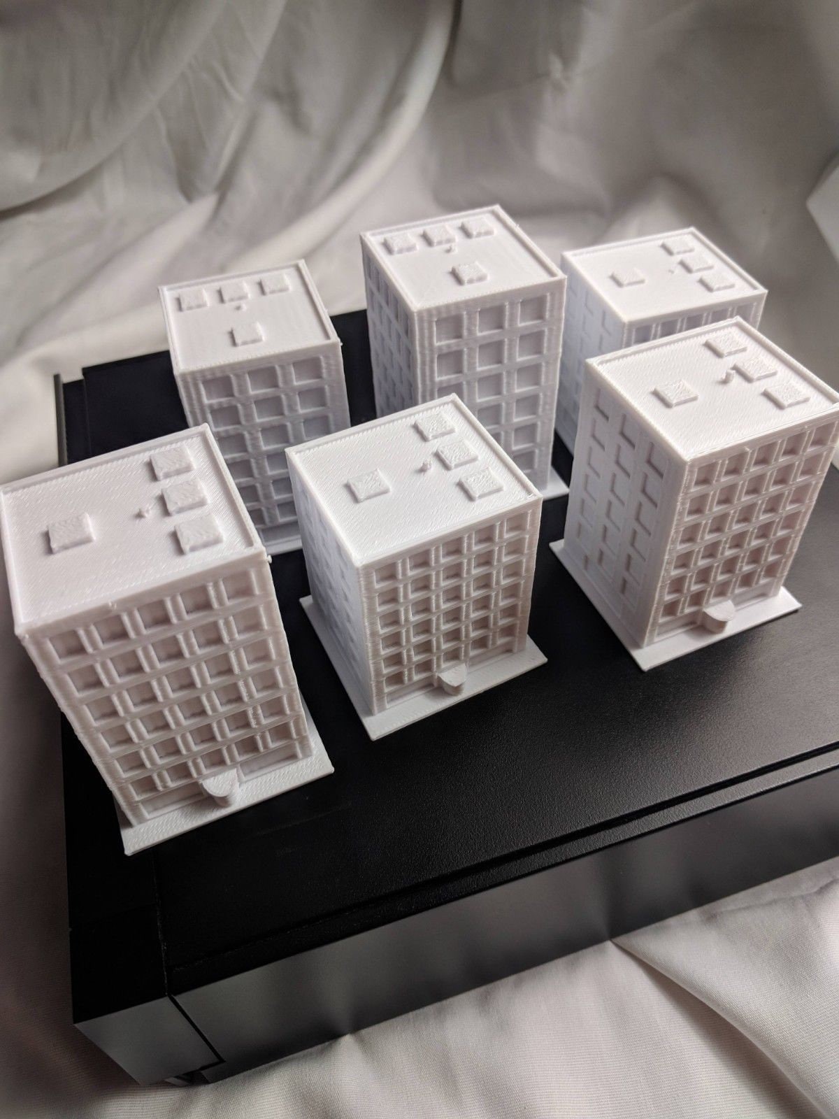 Monsterpocalypse Apartment Buildings Set, MonPoc 3D Printed Terrain, product image 9