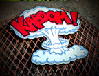 KABOOM! Comic Sound Effect Sign | Pop Art Party Decor