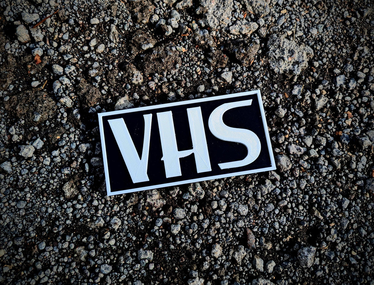 Retro VHS Sign – Vintage Style Movie Room Decor | 80s 90s Nostalgia Wall Art | Home Theater Gift for Film Lovers, product image 4