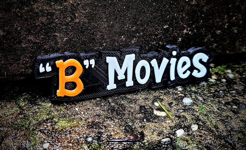 B Movies Shelf Sign — image 3 of 3