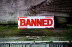 Banned Shelf Sign — image 5 of 5