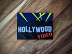 Movie Store Fan 3 Sign Set Shelf Display Collection Room Sign - Bookshelf Desk Decor for Blockbuster Fans