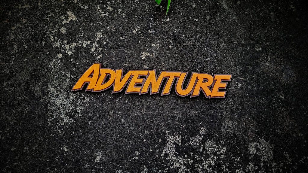 Adventure Shelf Sign — image 1 of 3