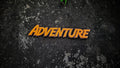 Adventure Shelf Sign — image 1 of 3