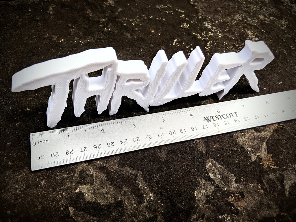 Thriller Shelf Sign — image 6 of 6