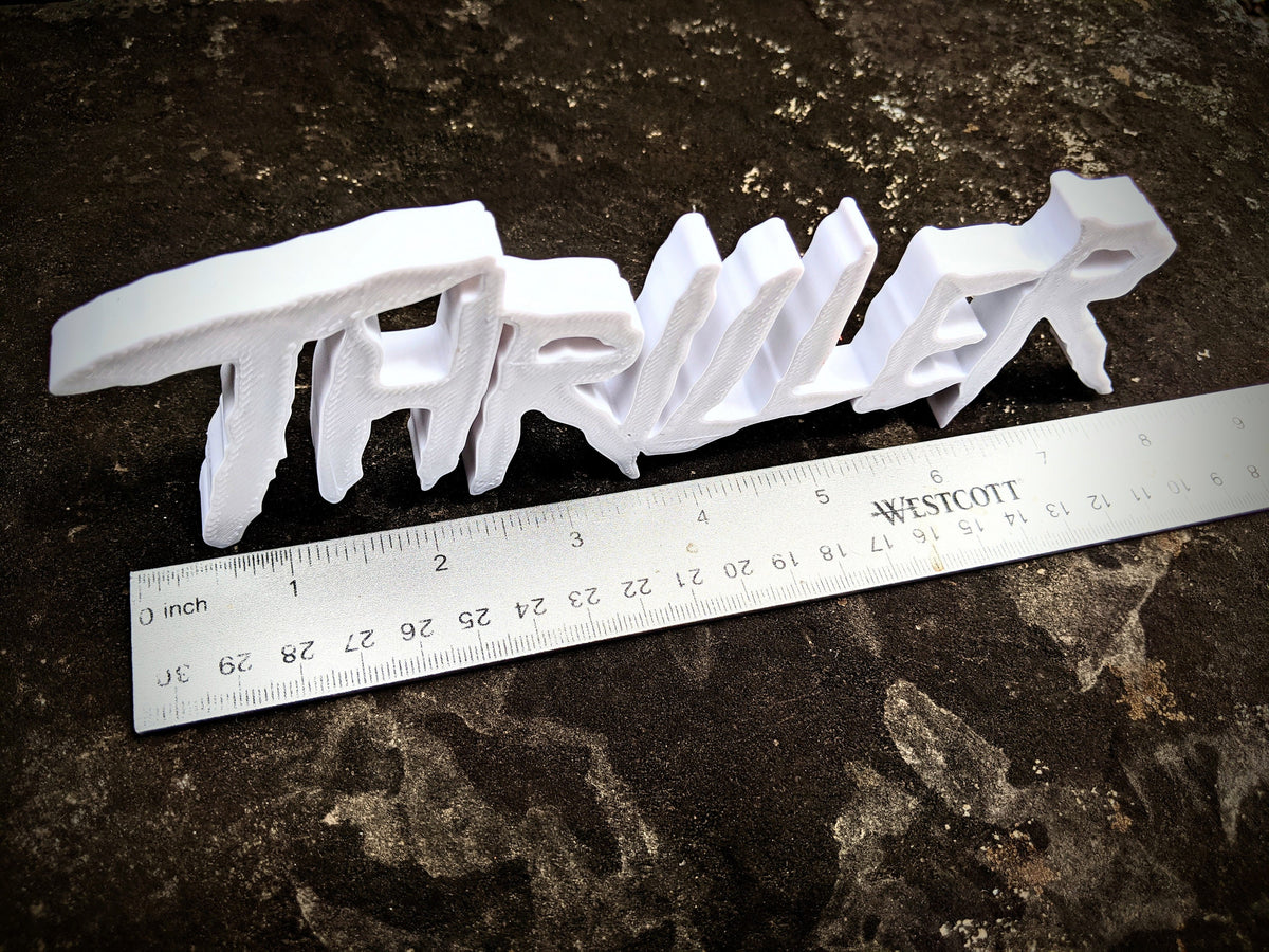 Thriller Shelf Sign — image 6 of 6