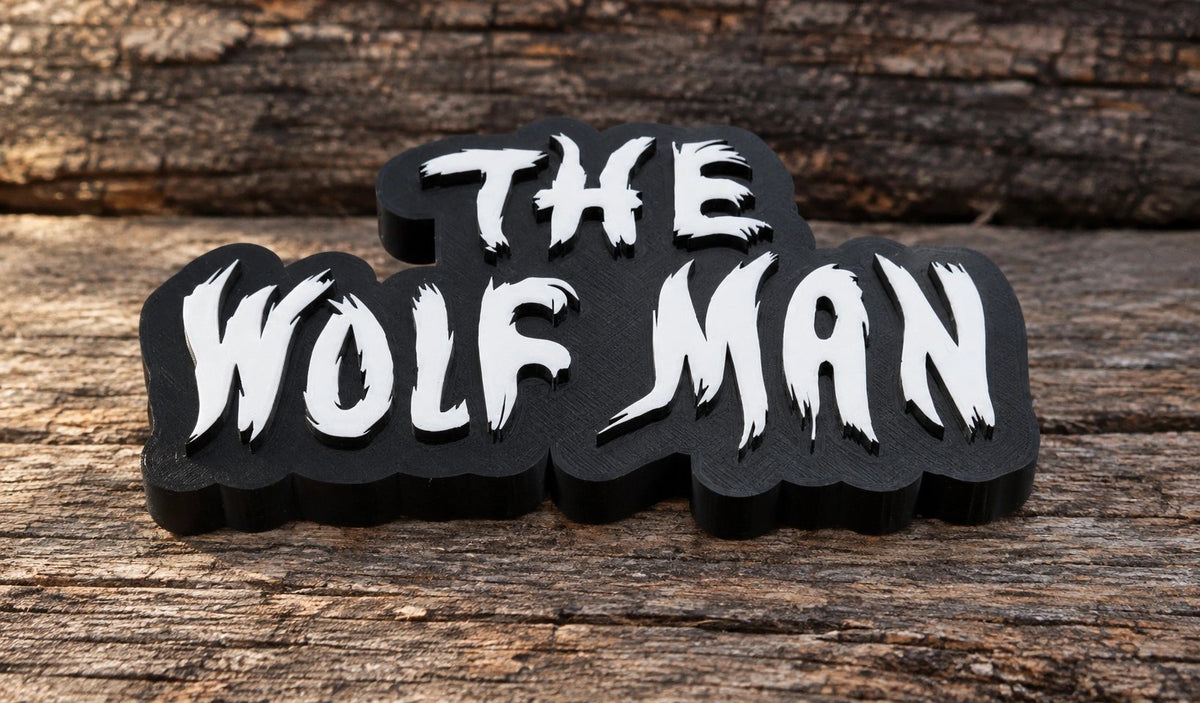 The Wolfman Version 1 - 2 Color Print