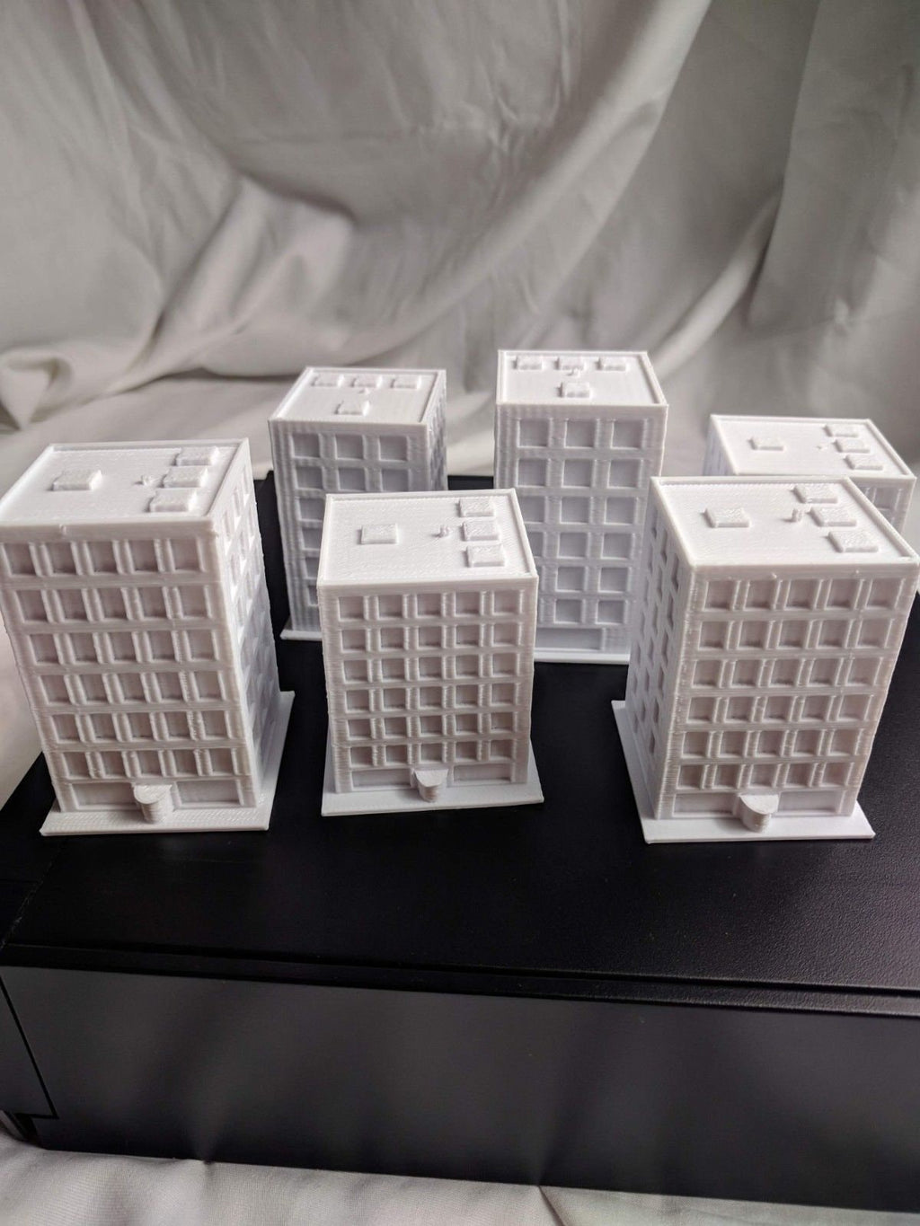 Monsterpocalypse Apartment Buildings Set, MonPoc 3D Printed Terrain, product image 7